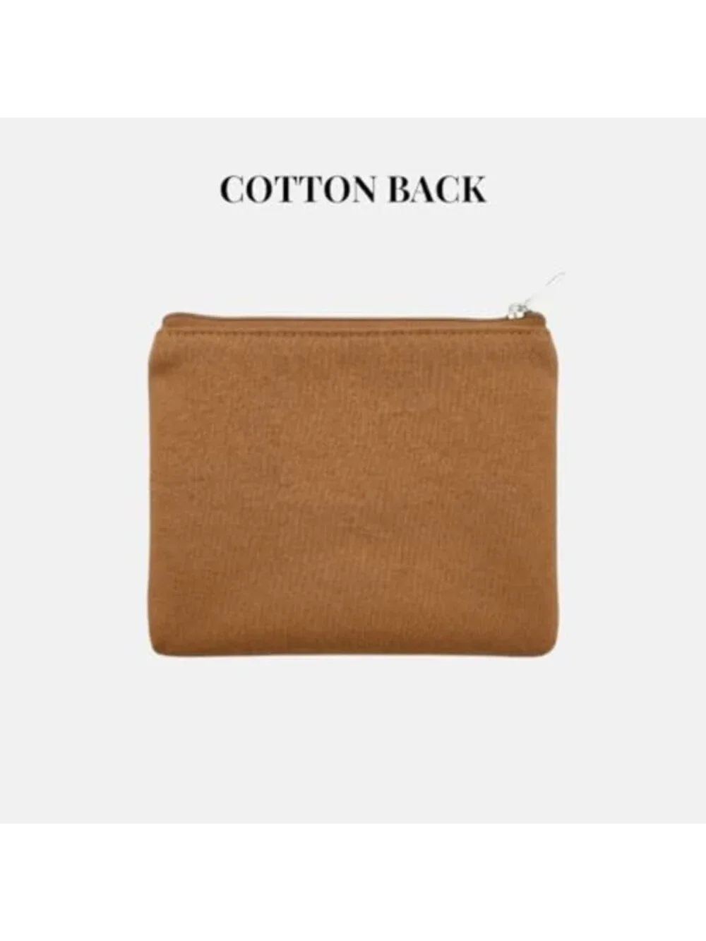 Chic Beaded Coin Purse | Zipper Pouch Wallet for Cash & Change | Espresso